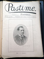 Pastime with which is incorporated Football No. 610 Vol. XX1V January 30 1895